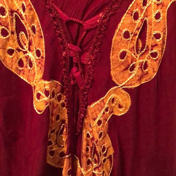 Boho shirt , blouse , tunic - Picture 5 of 6